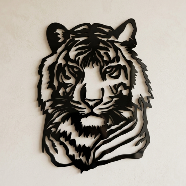 Tiger Metal Wall Art Premium Wall Decor