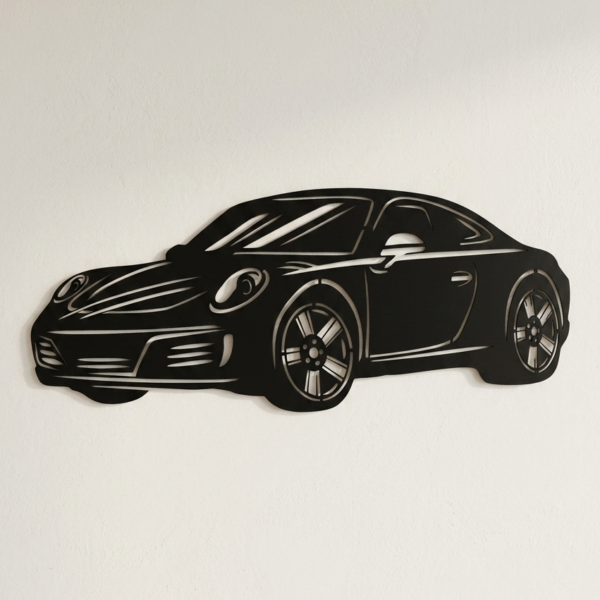 Car Metal Wall Art Premium Automotive Decor