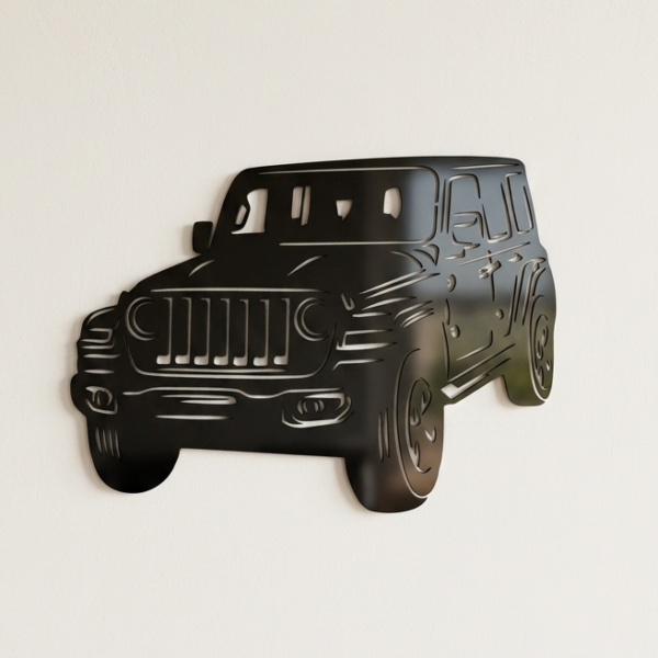 Jeep Metal Wall Art Off Road Wall Decor